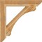 Ekena Millwork Legacy Slat Rough Sawn Bracket, Western Red Cedar, 6"W x 42"D x 42"H BKT06X42X42LEC06RWR - alternate 2